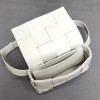 Bottega Veneta Belt Cassette bag in white