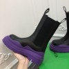 Bottega Veneta Boots in Black/ Purple