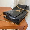 YSL Kate Medium Reversible Croc-Embossed Crossbody Bag
