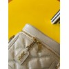 YSL 80's Vanity white bag
