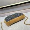 YSL camera denim shoulder bag