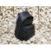 Bottega Veneta black leather backpack