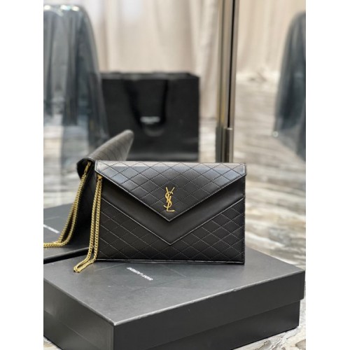 YSL Gaby double-flap pouch