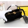 Fendi Peekaboo Iseeyou black tote bag