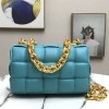 Bottega Veneta The Chain Cassette Blue Bag