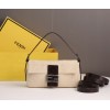 Fendi zucca beige baguette medium bag