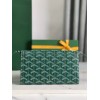 Goyard Varenne Monogram Canvas Green Wallet