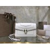 Bvlgari Serpenti Forever Calf Leather Flap Cover Crossbody Bag 38102