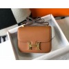 Hermes Constance 24 Brown Epsom Gold Bag