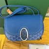 Goyard 233 Blue Shoulder HandBag