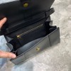 Balenciaga hourglass shoulder bag in black