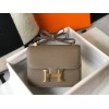 Hermes Constance 24 Grey Epsom Gold Bag