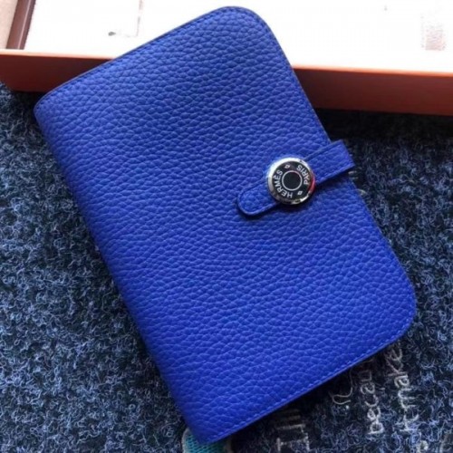 Hermes Dogon passport blue