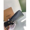 Burberry Note Vintage Check Crossbody All Black Bag