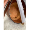 Celine 16 small smooth calfskin brown bucket bag