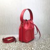 Valentino VLogo Walk Red Bucket Bag