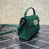 Valentino Vsling Krystal green hand bag