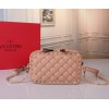 Valentino Garavani Rockstud Spike Beige Box Bag