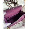 Hermes Epsom Kelly Purple 25cm