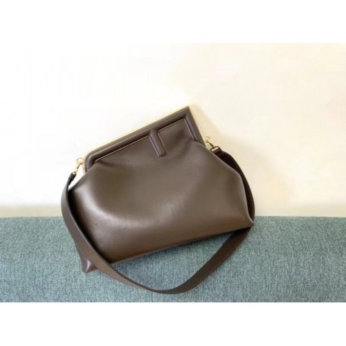 Fendi First Bag Brown 32cm