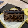 Fendi BAGUETTE Brown Sheepskin Bag