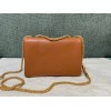 Valentino Garavani One Stud Mini Brown Leather Bag