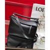 Loewe Black Smooth Small Puzzle Bag