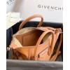 Givency Small Antigona Soft Bag In Brown Leather