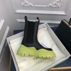 Bottega Veneta Boots in Black/ Green