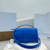 Jacquemus Le Grand Bambino Blue Leather