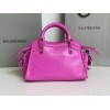 Balenciaga hot pink cagole XS handle bag