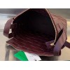 Bottega Veneta Red Bowling Cassette bag