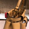 Fendi Peekaboo Pocket Yellow Bag