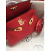 Hermes Kelly Mini Red leather