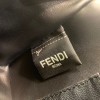 Fendi BAGUETTE MINI Brown Sheepskin Bag