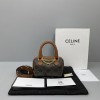 Celine mini boston in brown 60043