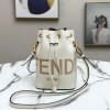 Fendi MON TRESOR white FF leather bag