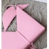 GIVENCHY Black Small Cut Out Chain Pink Bag