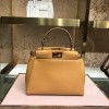 Fendi Peekaboo Pocket Yellow Bag