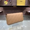 Fendi Baguette beige leather bag 32cm