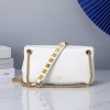 Valentino Garavani Stud Sign white leather bag