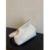 FENDI First Small Sheepskin white leather bag