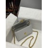 Dolce & Gabbana Silver Sacred Heart Wallet Bag