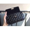 Valentino Garavani Rockstud Spike All Black Bag