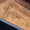 Loewe Small Gate bag in natural calfskin black 20cm