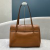 Celine Large Soft 16 bag in Brown Smooth Calfskin