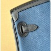Hermes Cargo Birkin 25 Navy Swift Bag