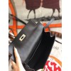 Hermes Kelly Danse Black 22cm