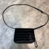 BALENCIAGA small black -golde hardware shoulder bag