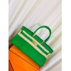 Hermes togo shoulder bag 42cm in green